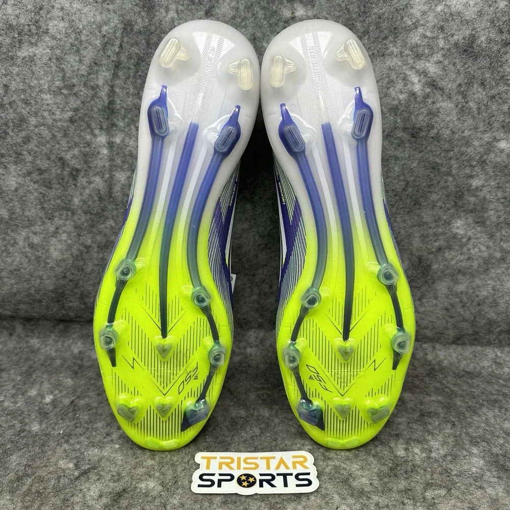 Adidas Adizero F50 Elite FG Soccer Cleats Mens 12.5 Purple Radiant Blaze JH7615